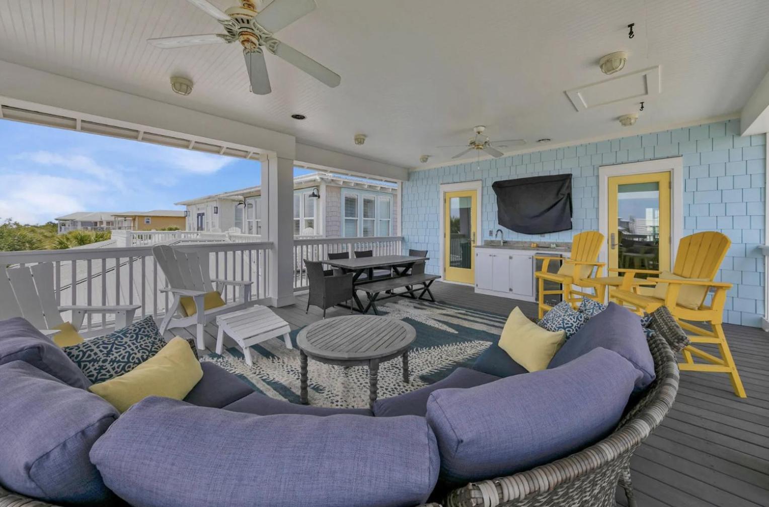 Anna'S Beach House Walk-Out To 30A In Seacrest- Pet-Friendly Rosemary Beach Exterior photo